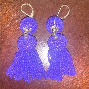 J CREW TASSLE EARRINGS